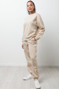 Crew Neck Tracktop Natural (1)
