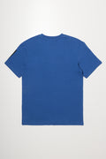 Pocket Short Sleeve T-Shirt Blue (2)
