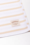 Stripe Short Sleeve T-Shirt Natural (1)