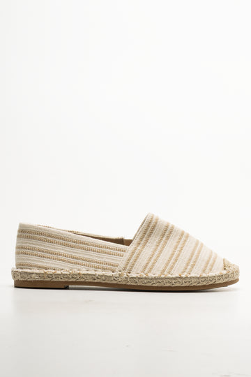 Espadrille Flat Shoe Natural