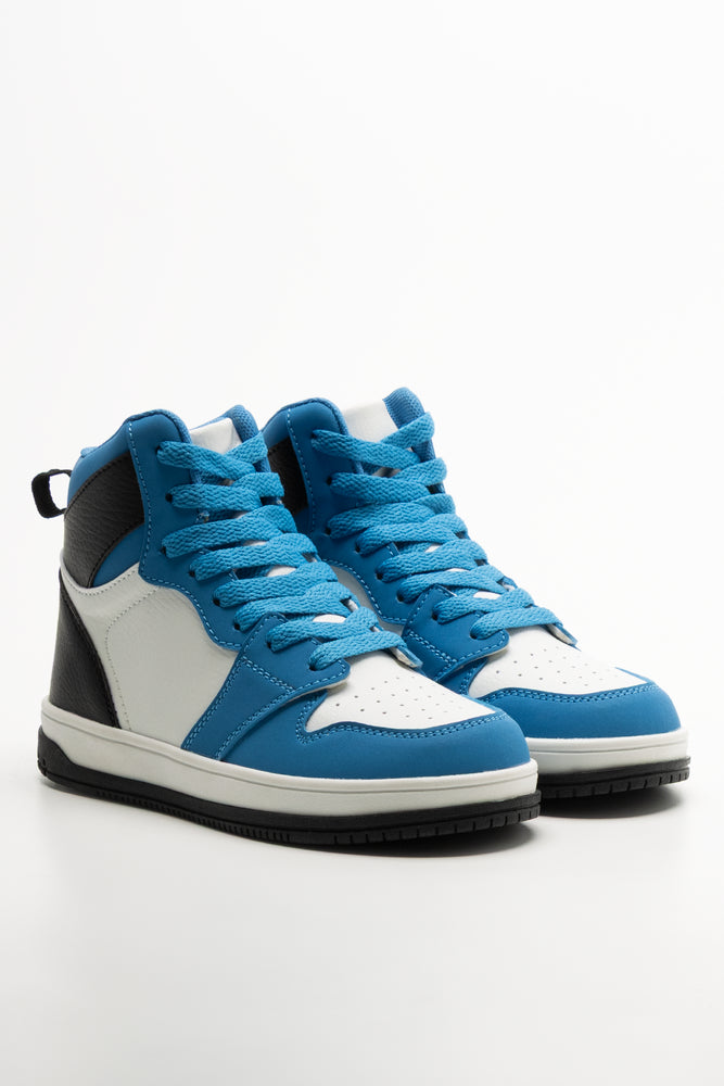 High Top Sneakers Blue