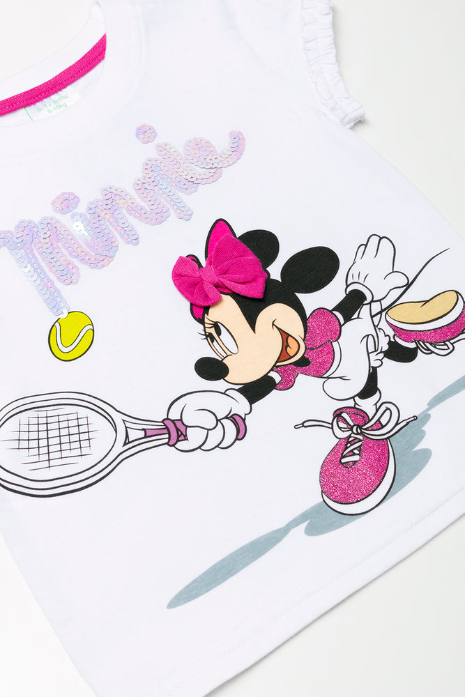 Minnie Mouse T-Shirt White (1)