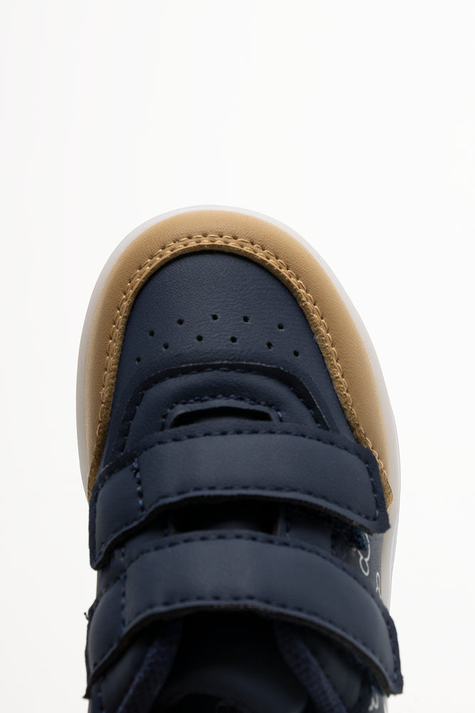 Mickey Mouse Light Up Sneakers Navy (4)