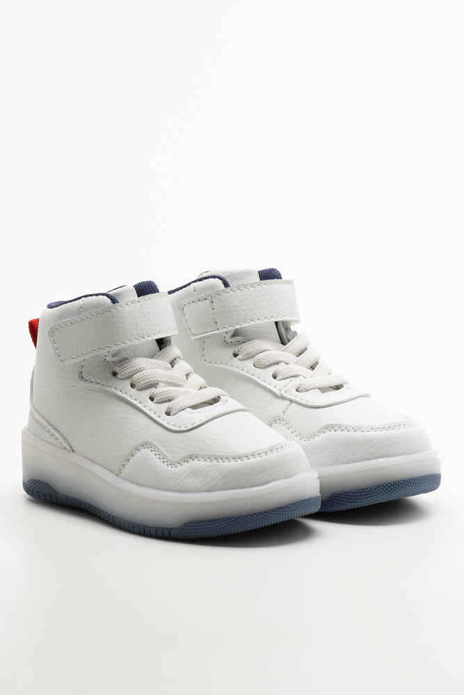 High Top Sneaker White