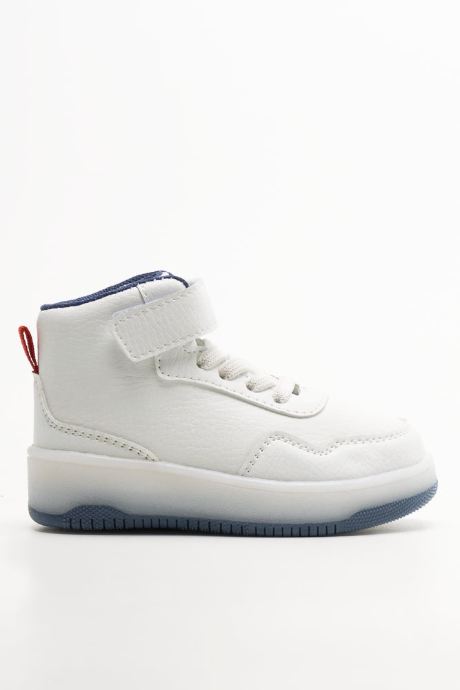 High Top Sneaker White