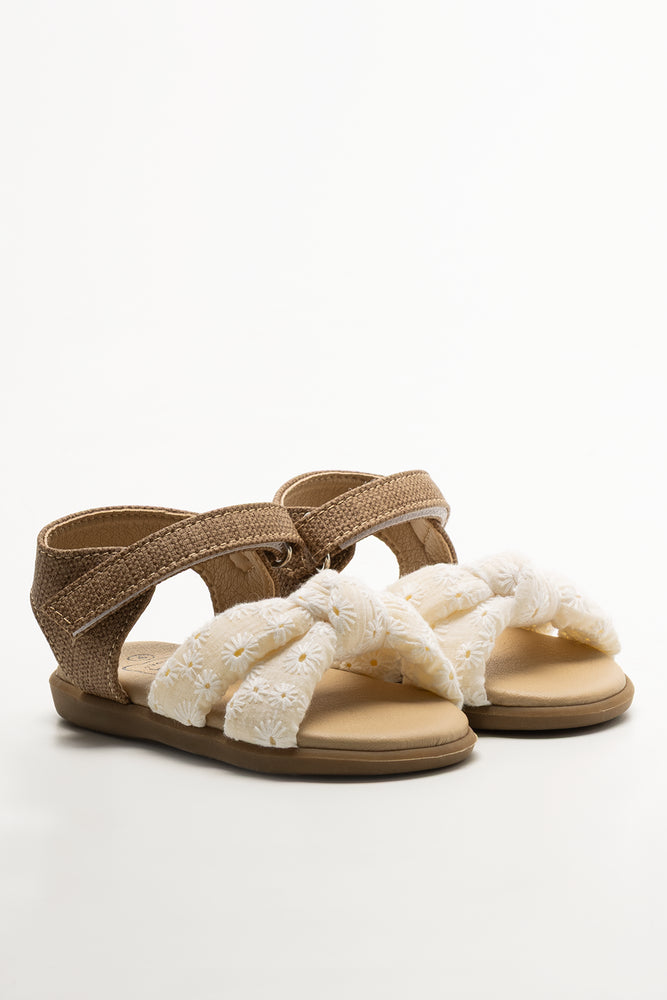 Sandals Cream And Natural