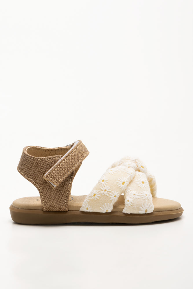 Sandals Cream And Natural