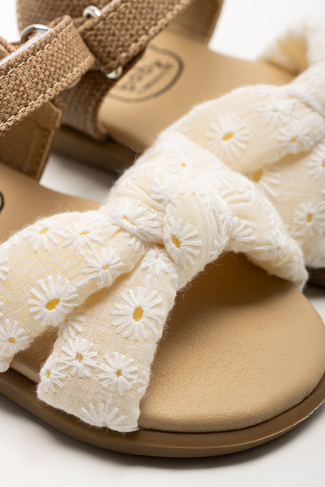 Sandals Cream And Natural (2)