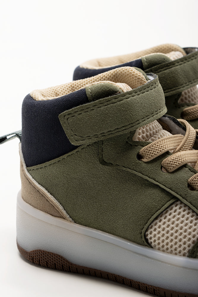 High Top Sneakers Green (3)
