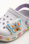 Butterfly Clog White (2)