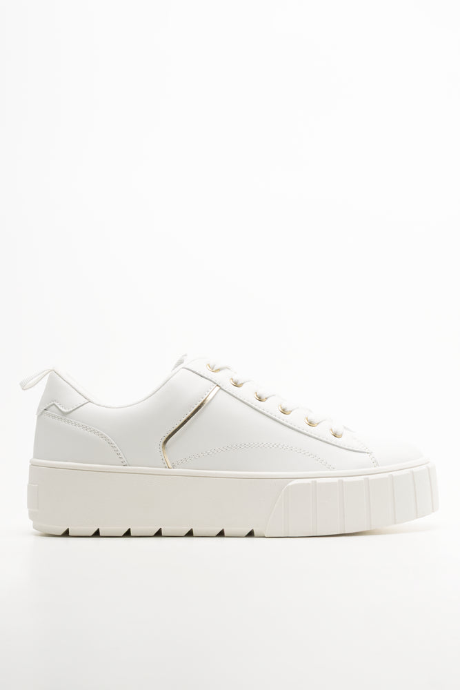 Platform Sneakers White