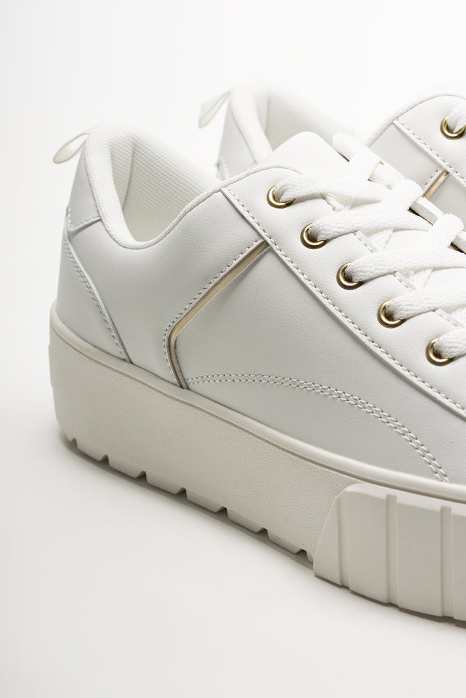 Platform Sneakers White (3)