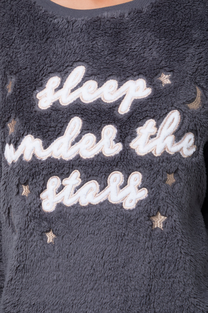 Sleep Under The Stars Pyjamas Dark Grey (3)