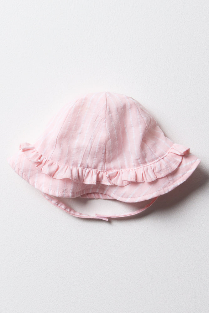 Wide Brim Hat Pink
