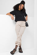 Boxy Dropped Shoulder T-Shirt Black