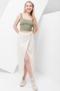Wrap Skirt Stone