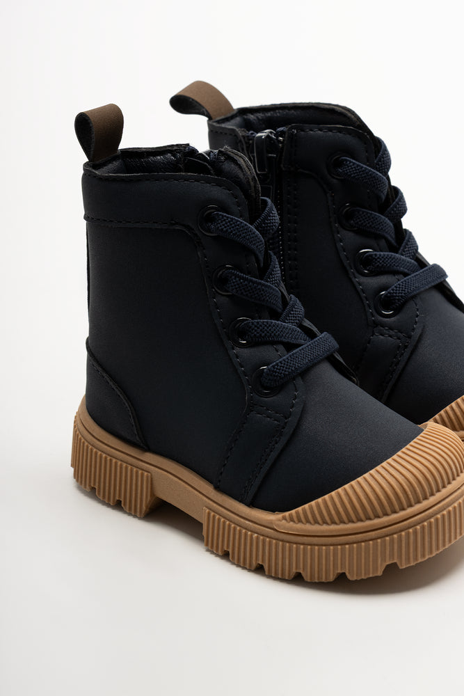 Combat Boots Navy (3)