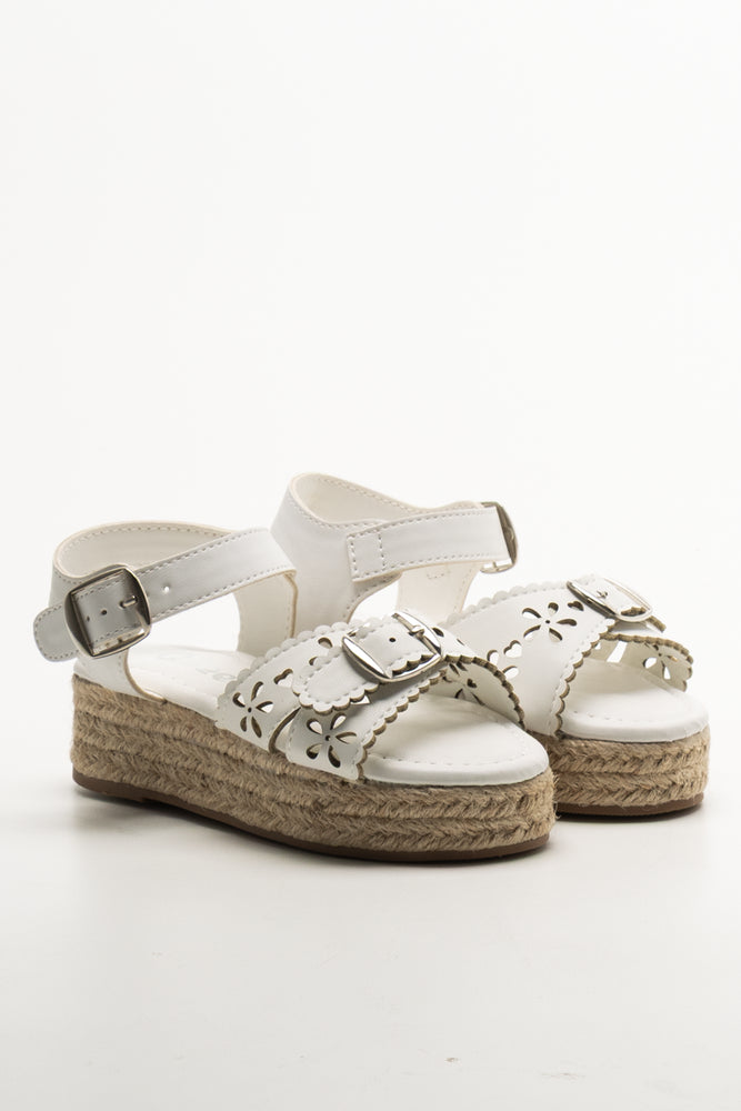 Espadrille Sandals White