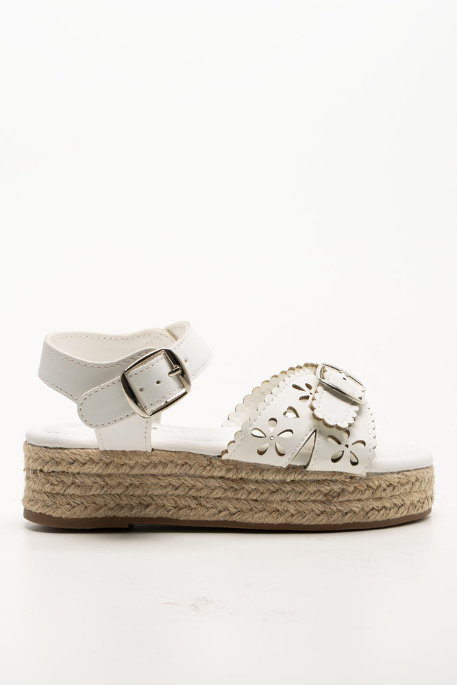 Espadrille Sandals White