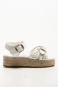Espadrille Sandals White (1)
