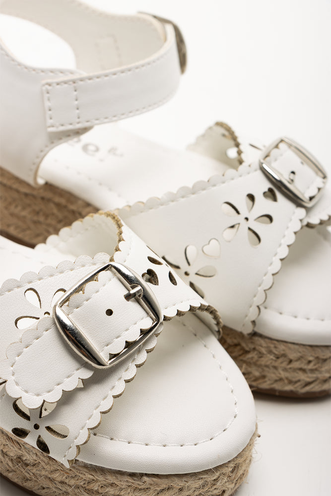 Espadrille Sandals White (2)