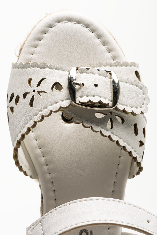 Espadrille Sandals White (4)