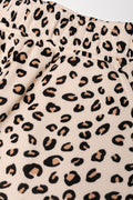 Leopard Print Pull On Trackpants Natural (1)