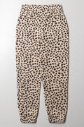 Leopard Print Pull On Trackpants Natural (2)