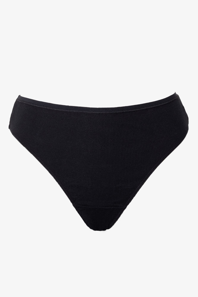 3 Pack Cotton Thongs Black And White (1)