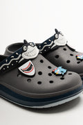 Shark Clogs Dark Grey (2)