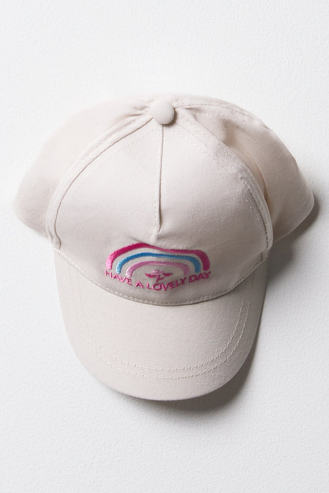 Rainbow Cap White