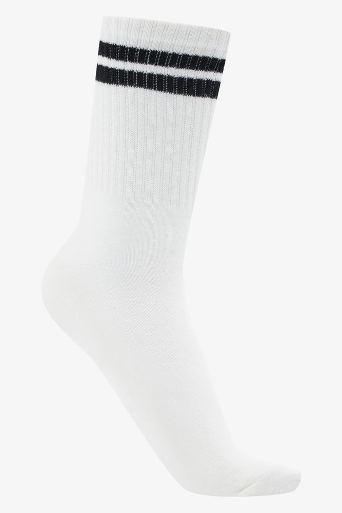 3 Pack Socks Grey, White And Black