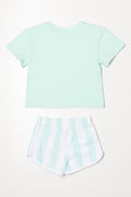 Paw Patrol Shorts Set Green (2)
