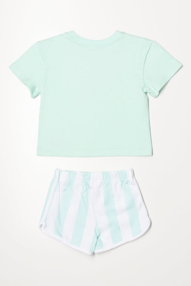 Paw Patrol Shorts Set Green (2)