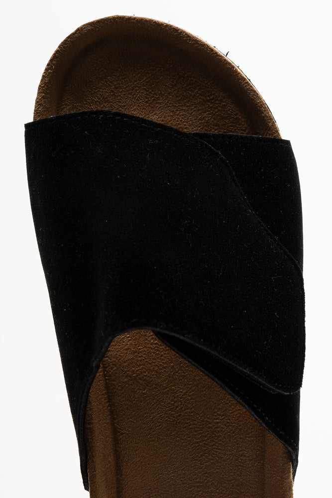 Single Band Sandals Black (4)