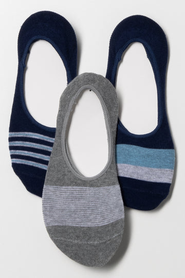 3 Pack Secret Sock Navy