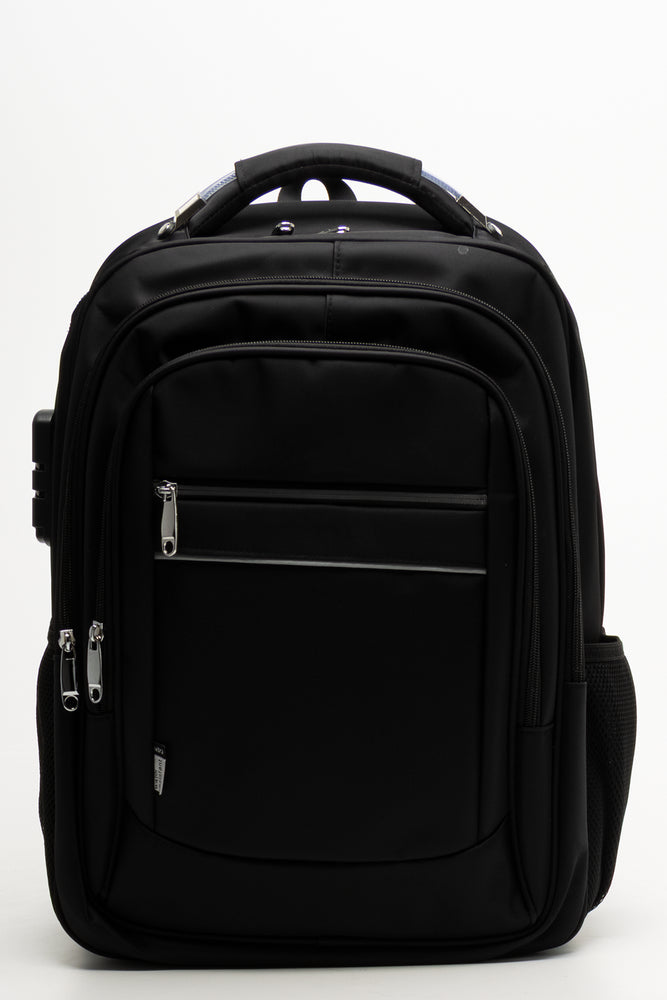 Laptop Bag With Lock Black