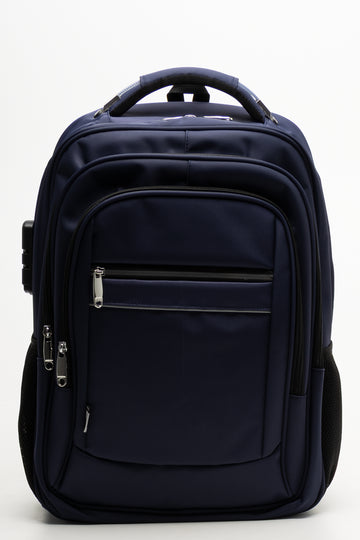 Laptop Bag With Lock Navy