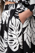 Tropical Relaxed Pants Black (4)