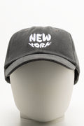 New York Peak Cap Black