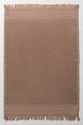Fringed Guest Towel Natural