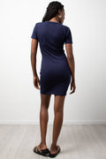 Bodycon Dress Navy (2)
