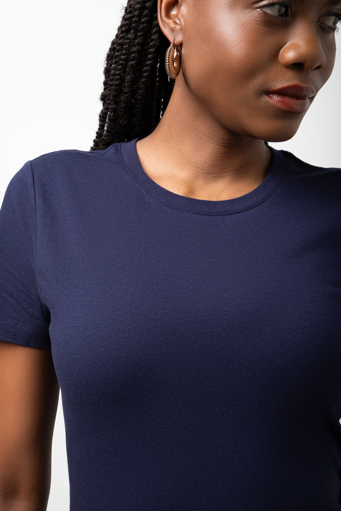 Bodycon Dress Navy (3)