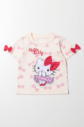Hello Kitty T-Shirt Light Pink