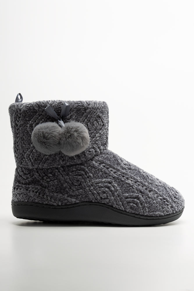 Slippers Charcoal