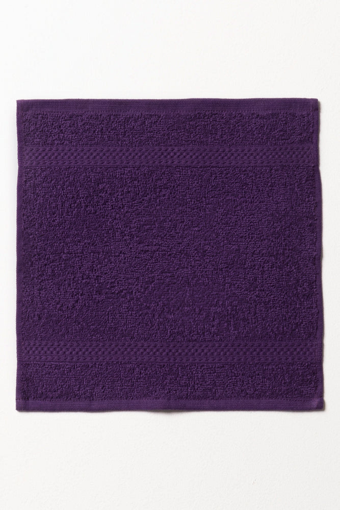 POTENT PURPLE STD PLAIN FACE CLOTH