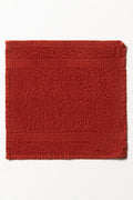 RED OCHRE STD PLAIN FACE CLOTH