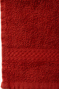RED OCHRE STD PLAIN FACE CLOTH (1)