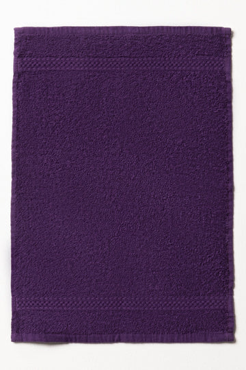 GUEST TOWEL PLAIN POTENT PURPLE