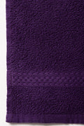 GUEST TOWEL PLAIN POTENT PURPLE (1)